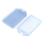 Plain plastic Card card holders, landscape and portrait