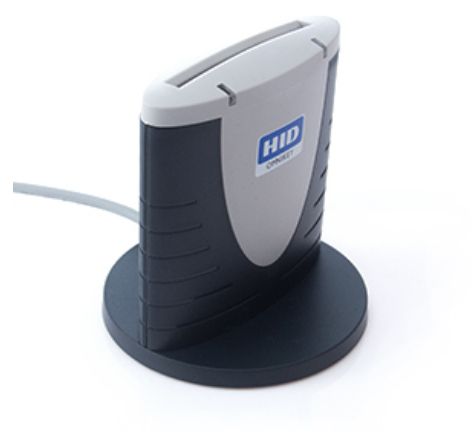 HID OMNIKEY 3121 Smart Card Reader - Gray – Complete Identity Solutions
